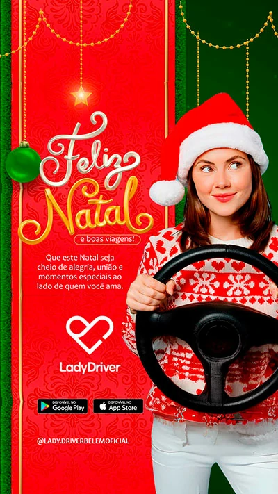 Lady-Driver---Feliz-Natal
